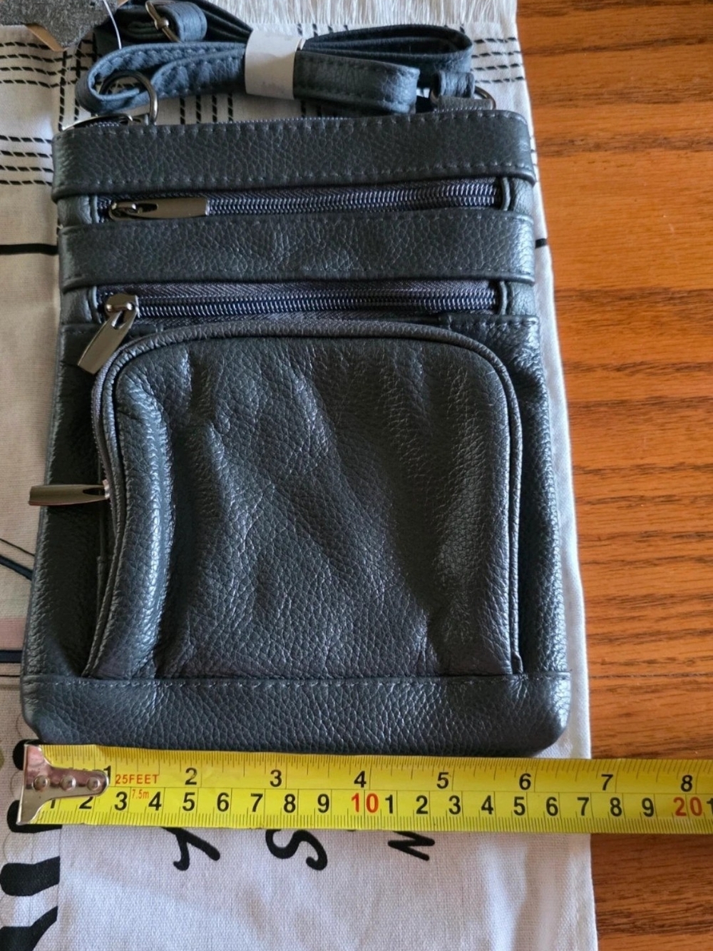 Womens Compact Crossbody Bag - Gray